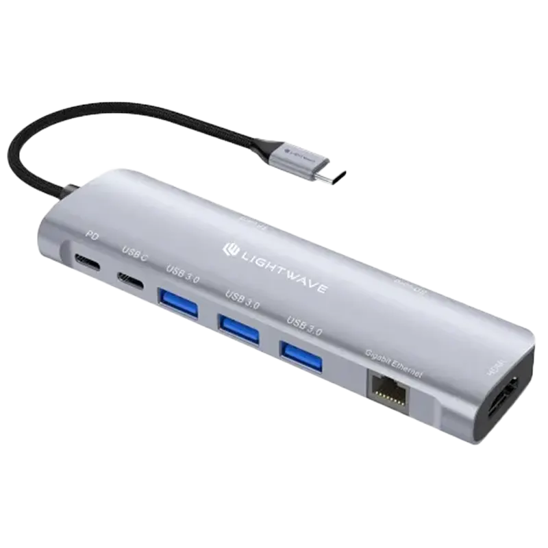 LIGHTWAVE LW-DOCK-9I1 - 9 IN 1 DOCKING STATION Mascom International.webp